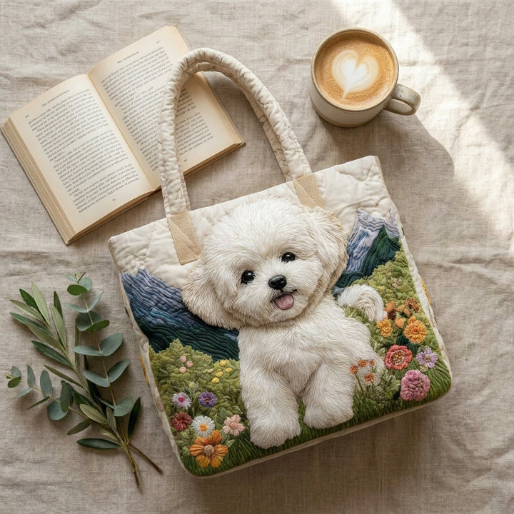 Bolso Artesanal Acolchado — Perro Encantado: combinado
