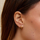 Gold Trio Mini Hoop Set 4