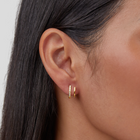 18K Gold & Crystal Claw Earrings 2