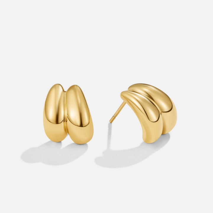 Twin Teardrop Earrings