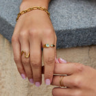 Vintage Aquamarine Wrap Ring 5