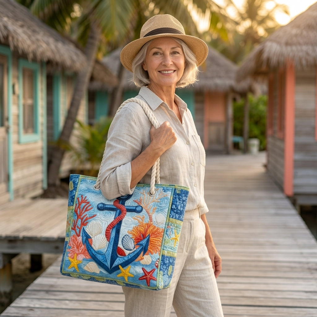 Bolso de Playa — Ancla Marinera