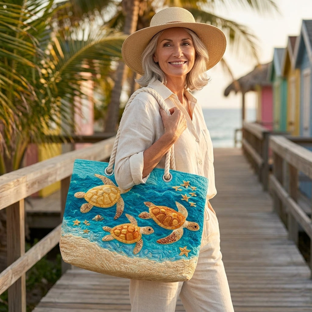 Bolso de Playa — Costa de la Tortuga Dorada