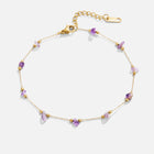 Amethyst Stone Anklet 3
