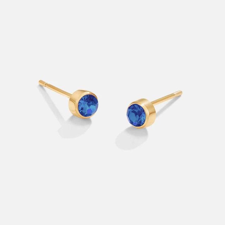 Birthstone Stud Earrings