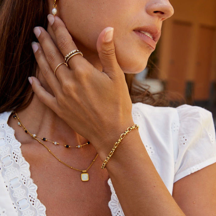 Cami Knotted Link Bracelet