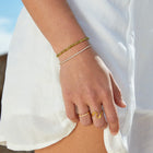 Cordelia Gold Tennis Bracelet 7
