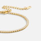 Cordelia Gold Tennis Bracelet 1