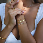 Cordelia Gold Tennis Bracelet 4