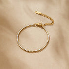 Cordelia Gold Tennis Bracelet 3