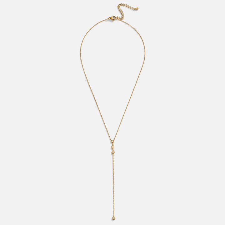 Crystal Eve Lariat Necklace
