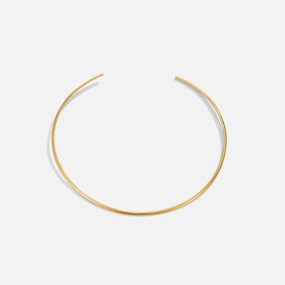 Dainty Gold Collar Necklace