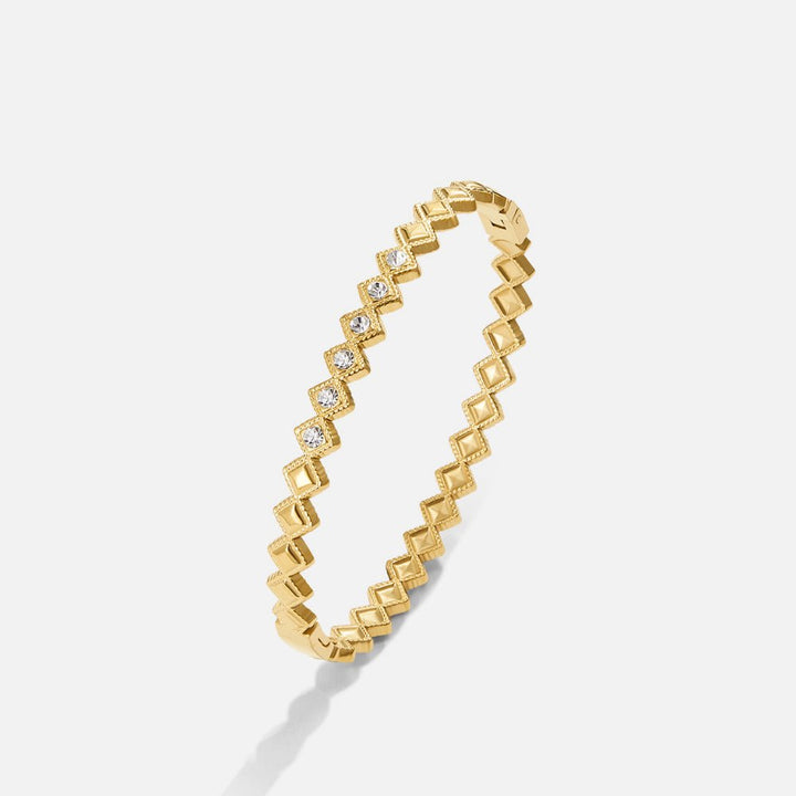 Elle Crystal Marquise Bangle