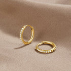 Eternity Hoop Earrings 1
