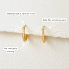 Eternity Hoop Earrings 7