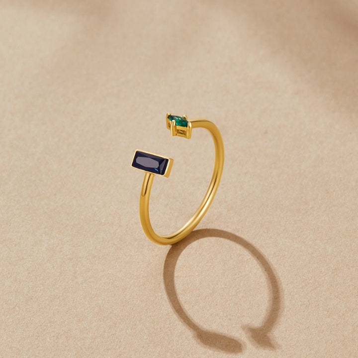 Gold Amore Crystal Ring