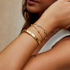 Gold Clover Bangle 5