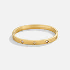 Gold Clover Bangle 4