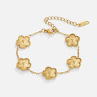 Golden Clover Bracelet 1