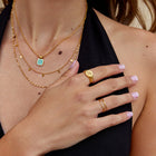Golden Hummingbird Signet Ring 6