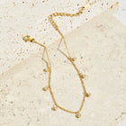 Lana Crystal Droplet Anklet 4