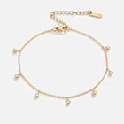 Lana Crystal Droplet Anklet 3