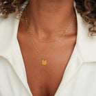 Layered Disc Necklace 2