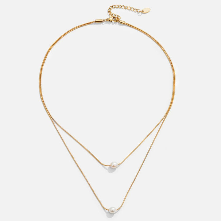 Layered Freshwater Pearl Necklace
