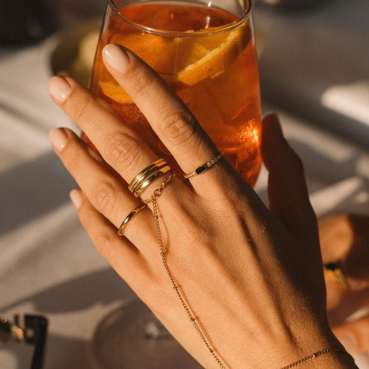 Lia Layered Gold Ring
