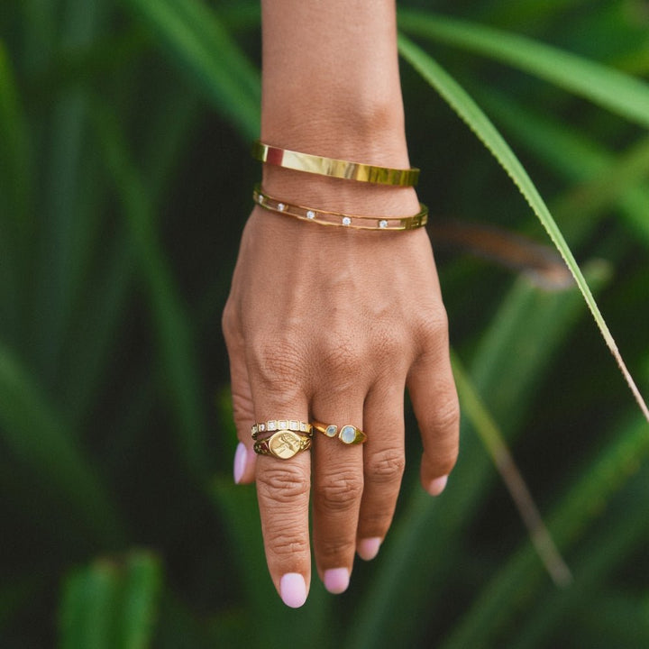 Rina Gold Bangle