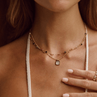 Lulu Beaded Stone Necklace 3