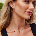 Lulu Beaded Stone Necklace 7