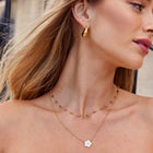 Lulu Spring Beaded Stone Necklace 2