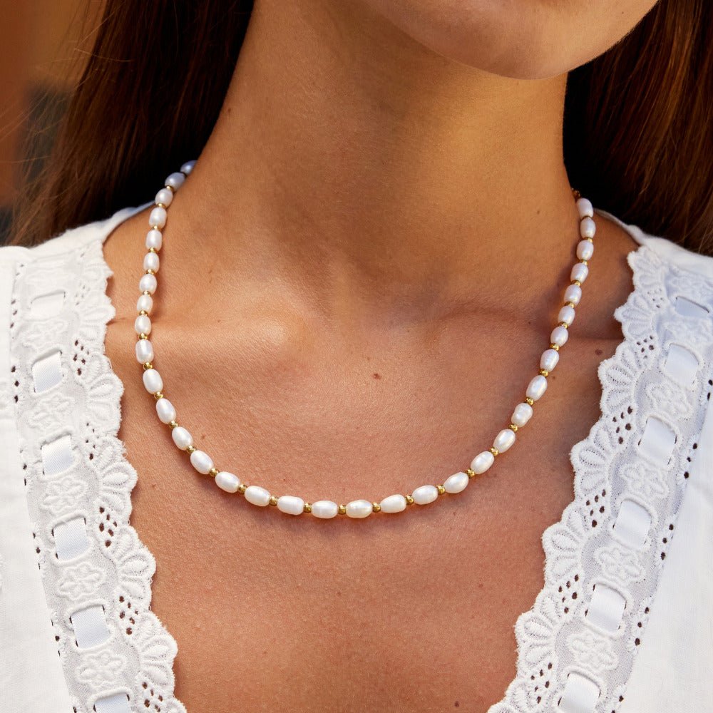 Malia Pearl Necklace