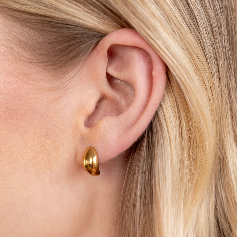Mini Curve Earrings