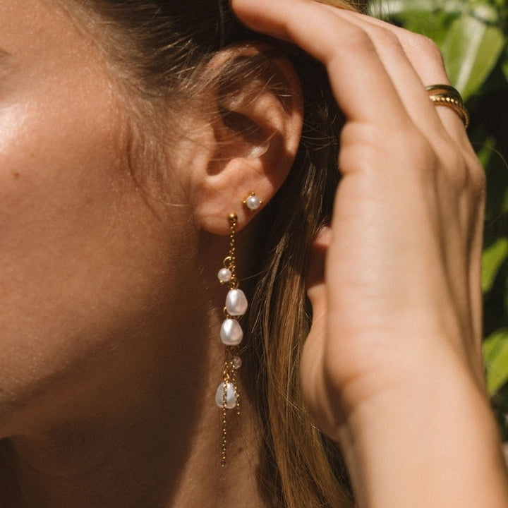Penelope Pearl Drop Earrings