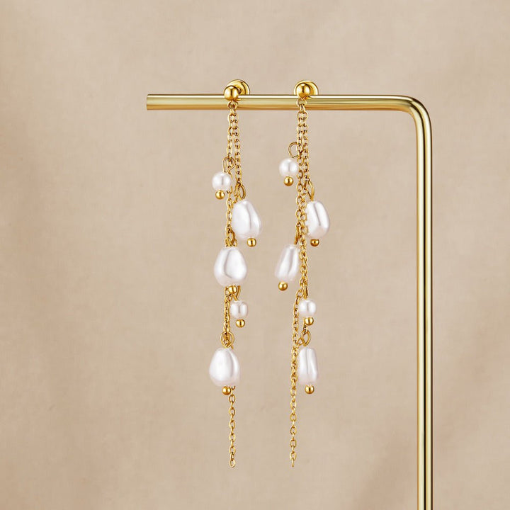 Penelope Pearl Drop Earrings