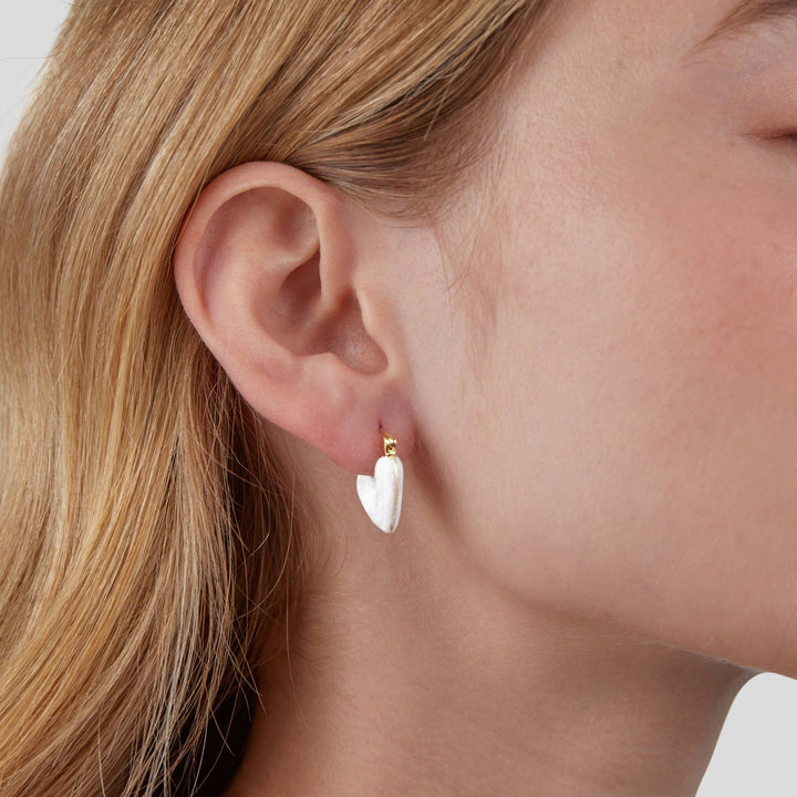 ‘Pure Love’ Heart Earrings