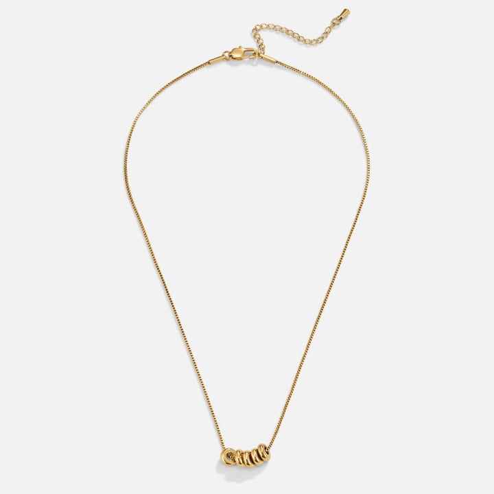 'Rings of Happiness' Gold Necklace