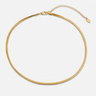 Sarya Snake Chain Gold Necklace 4