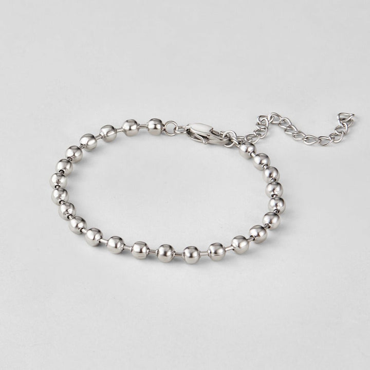 Silver Lulu Bead Bracelet