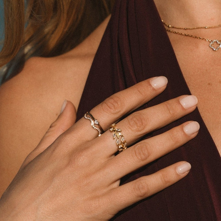 'Small Love' Crystal Heart Ring
