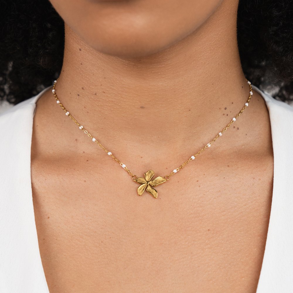 ‘Spring Bloom’ Bead Necklace
