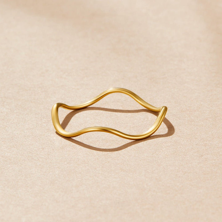 Tina Gold Stack Ring
