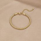 Twisted 18K Gold Bracelet 3