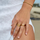 Twisted 18K Gold Bracelet 7