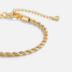 Twisted 18K Gold Bracelet 1