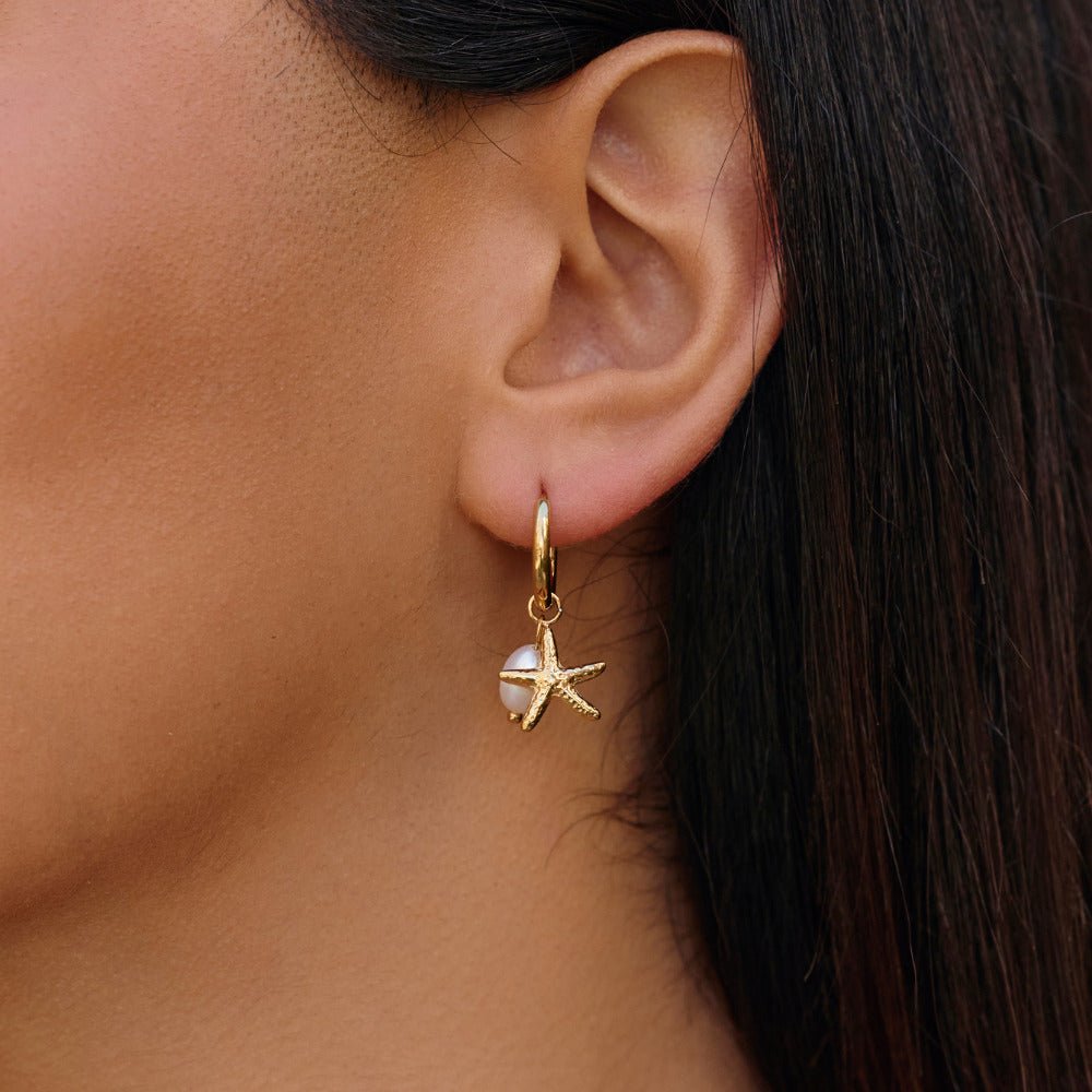 "Under The Sea"  Hoop Earrings