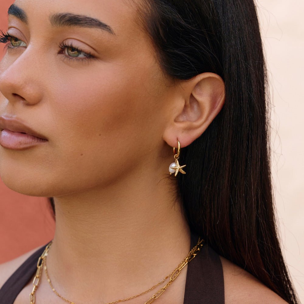 "Under The Sea"  Hoop Earrings