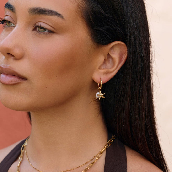 "Under The Sea"  Hoop Earrings